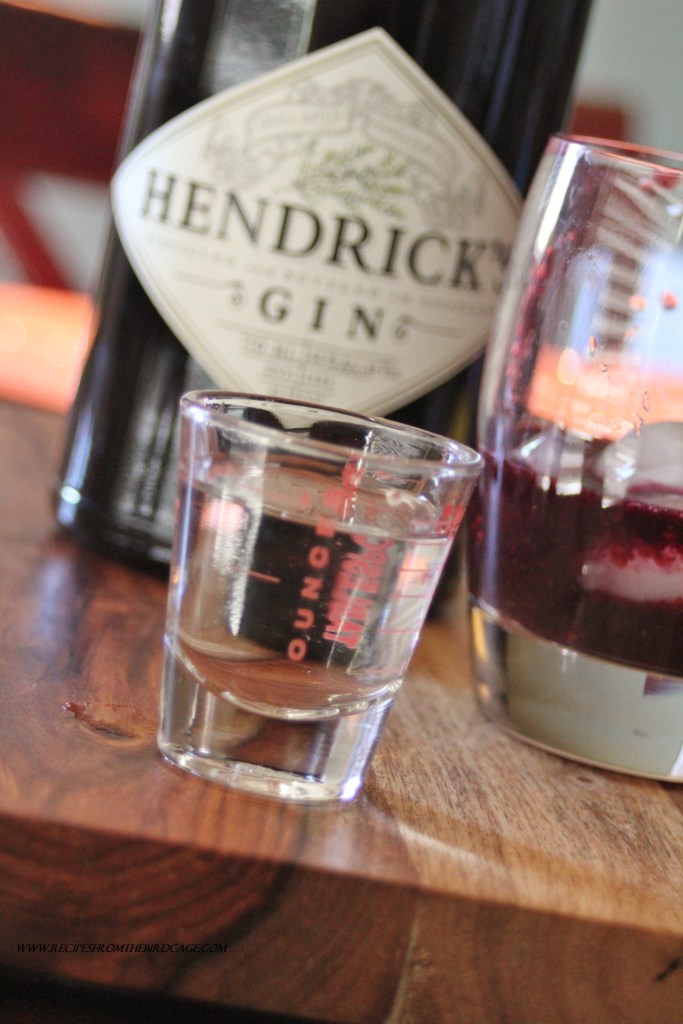 Add your Gin. No, I haven't been drinking...yet.